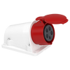 Presa da parete, Mureva, PK, IP44, 16A, 380V, 3P+N+T, cablaggio rapido