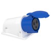 Presa da parete, Mureva, PK, IP44, 32A, 220V, 2P+T, cablaggio rapido
