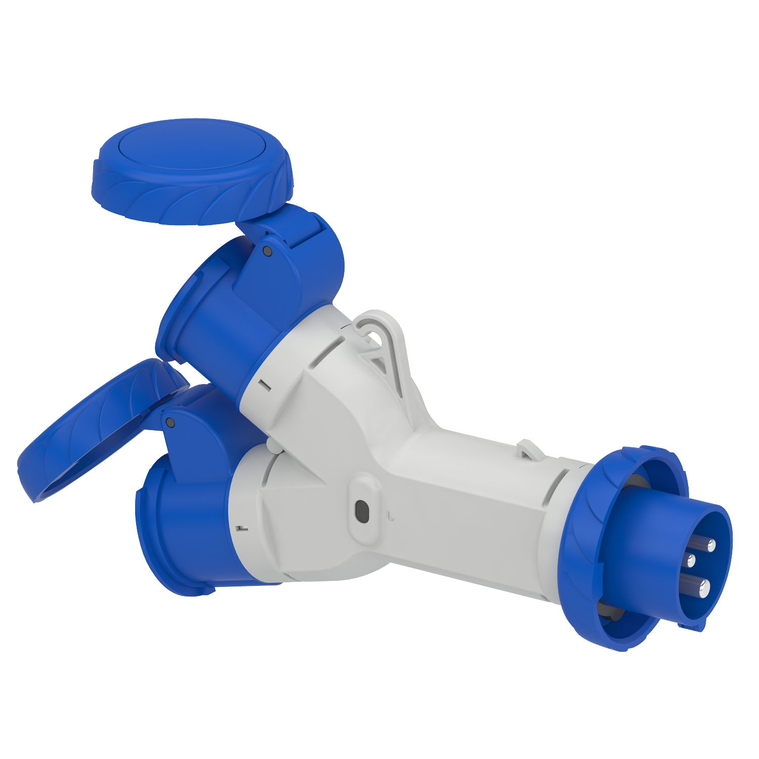 Moltiplicatore 2U 2P+T 16A 220V – Immagine 3 di 5