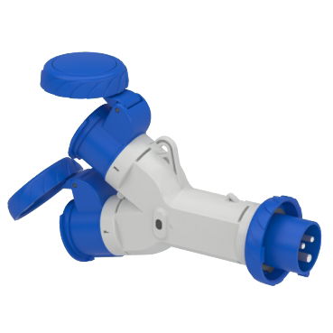 Moltiplicatore 2U 2P+T 16A 220V – Immagine 2 di 5