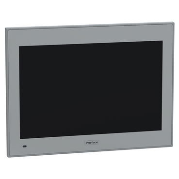 12" wide Panel PC, Pro-face PSA6000, Intel Atom X7425E with 1.5GHz, 24VDC, 50W – Immagine 2 di 4