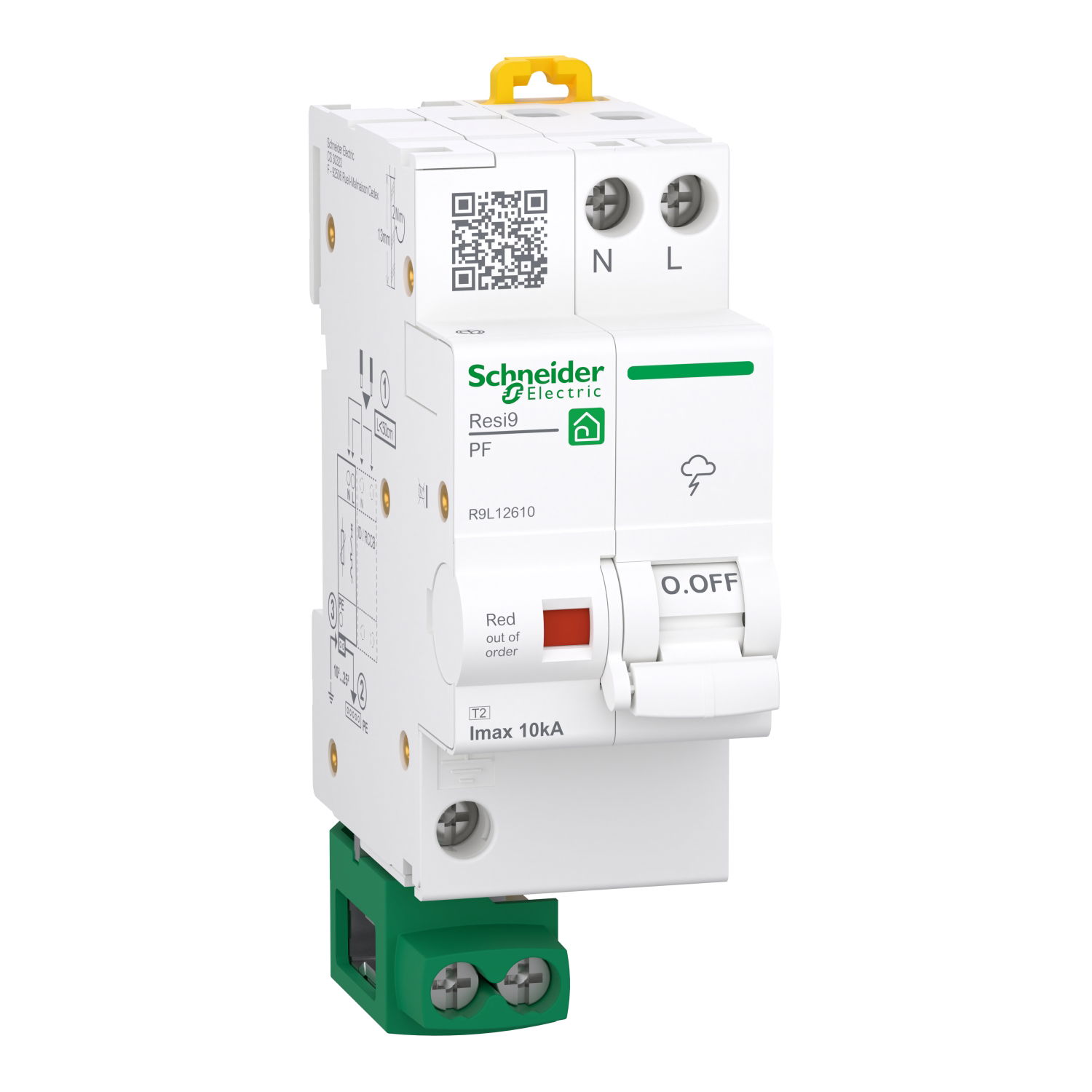 Limitatore di sovratensione (QuickPF),Resi9, T2, 1P + N, 10 kA – Immagine 3 di 3