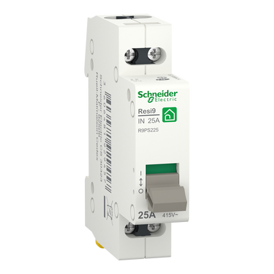 Interruttore sezionatore, Resi9 IN, 2P, 25 A