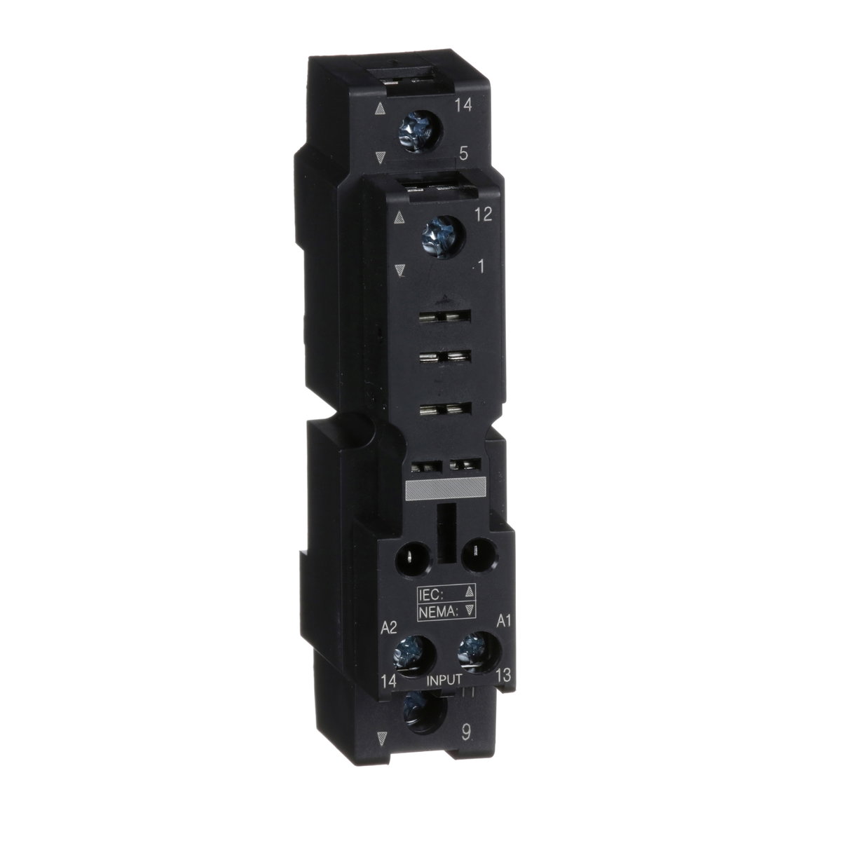 Base RXZ - contatto misto - 16 A - < 250V - terminale a vite - per relè RPM1 – Immagine 3 di 4