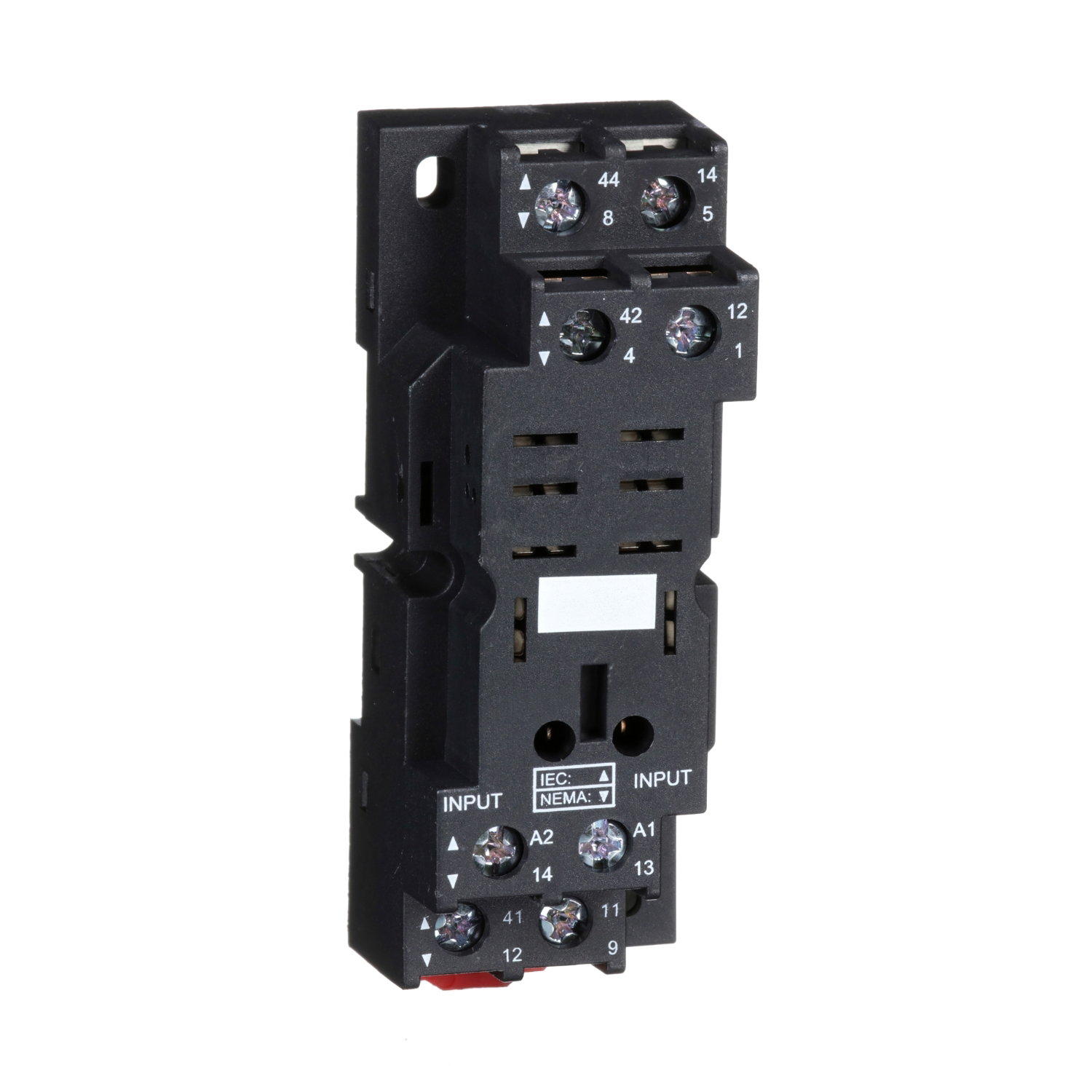 Base RPZ - contatto misto - 16 A - < 250V - terminale a vite - per relè RPM2 – Immagine 3 di 4