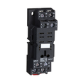 Base RPZ - contatto misto - 16 A - < 250V - terminale a vite - per relè RPM2