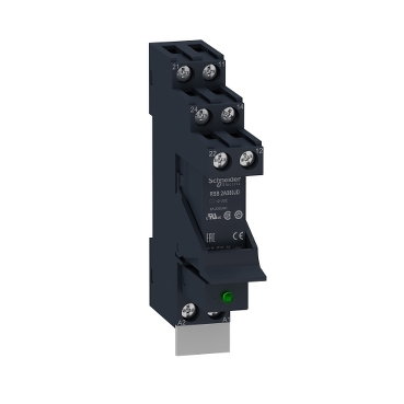 Relè RSB pre-montato con base-2NC/NO 8A 12VDC completo di diodo – Immagine 2 di 4