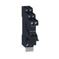 Relè RSB pre-montato con base-1NC/NO 16A 230VAC completo di varistore