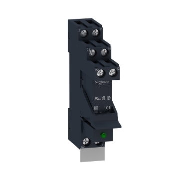 Relè RSB pre-montato con base-1NC/NO 16A 230VAC completo di varistore – Immagine 2 di 4