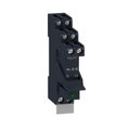 Relè RSB pre-montato con base-2NC/NO 8A 120VAC completo di varistore