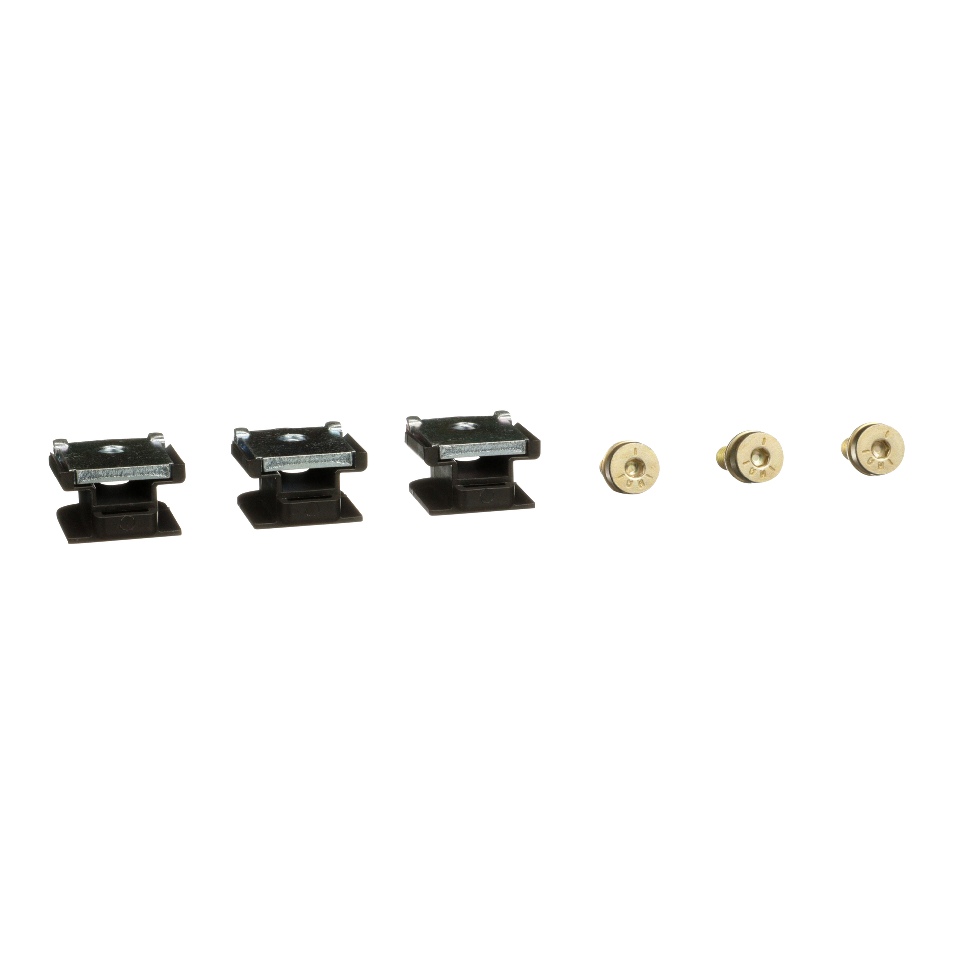Accessorio, PowerPact J-Frame, Dado terminale, Per sbarra collettrice, attacco 1/4-20, UL, q.tà 3