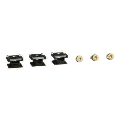Accessorio, PowerPact J-Frame, Dado terminale, Per sbarra collettrice, attacco 1/4-20, UL, q.tà 3