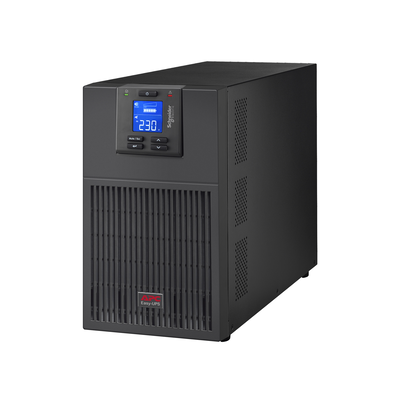 APC, Easy UPS On-Line, SRV3KI-E, 3kVA/2700W, Tower, 230V, 6x IEC C13 + 1x IEC C19, Intelligent Card Slot, LCD
