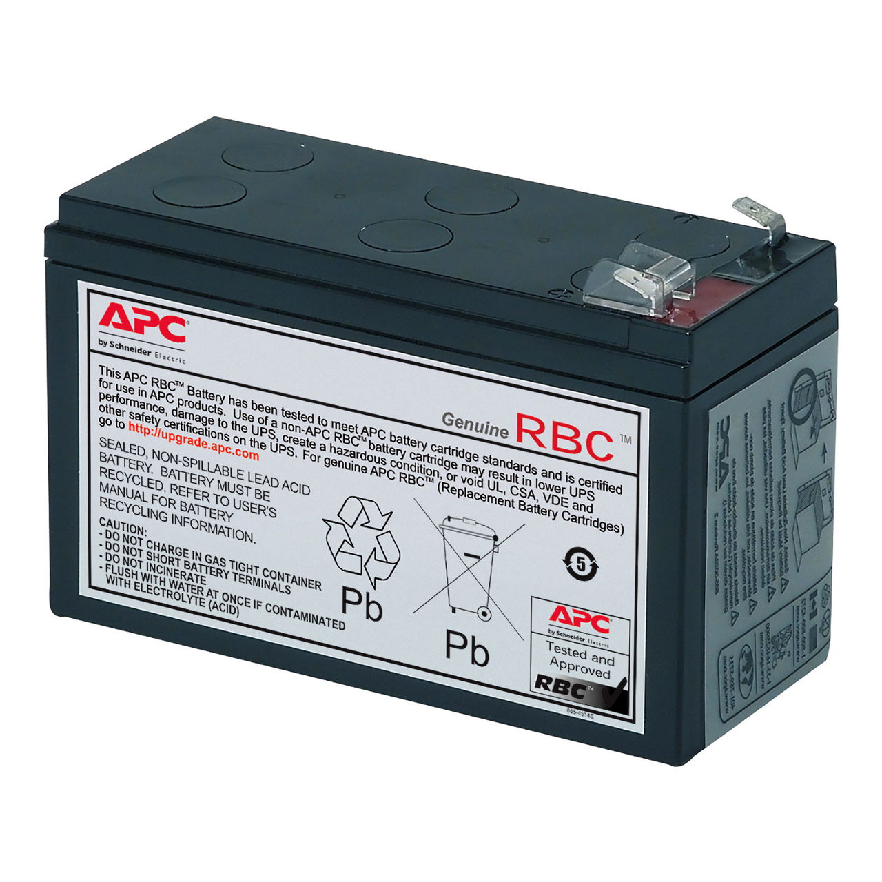 Cartuccia batteria di ricambio APC n. 17 con 2 anni di garanzia – Immagine 3 di 3