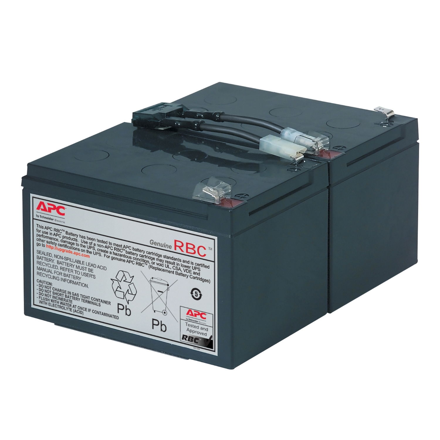 Cartuccia batteria di ricambio APC n. 6 con 2 anni di garanzia – Immagine 3 di 3