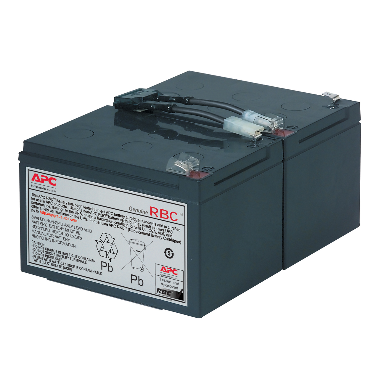 Cartuccia batteria di ricambio APC n. 6 con 2 anni di garanzia