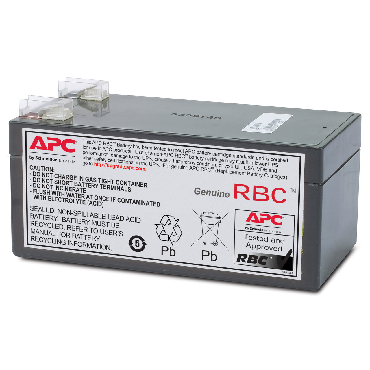 Cartuccia batteria di ricambio APC n. 47 con 2 anni di garanzia