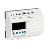 Smart relay compatto Zelio Logic - 20 I/O - 24 V CC - Orologio - Display