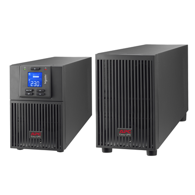APC, Easy UPS On-Line, SRV1KIL-E, 1000VA/900W, Lunga autonomia, Tower, 230V, 4x IEC C13, Intelligent Card Slot, LCD