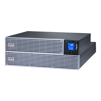 APC, Easy UPS On-Line, SRVL3KRILRK, 3kVA, Litio, Lunga autonomia, Rack/Tower, 230V, 6xIEC C13+1 IEC C19, Intelligent Card Slot, kit montaggio rack, 4U