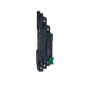 Relè statico slim pre-montato con base a vite,4-12VDC-1NO uscita 3.5A 1-24VDC