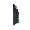 Relè statico slim pre-montato con base a vite,16-30VDC-1NO uscita 2A 24-280VAC