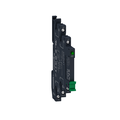 Relè statico slim pre-montato con base a vite,4-12VDC-1NO uscita 3.5A 1-24VDC