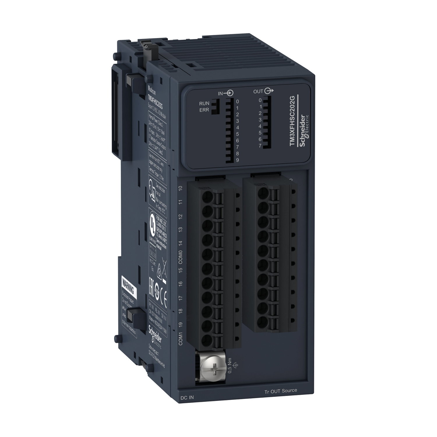 Modulo conteggio veloce 2 HSC 10 In/ 8 reflex Out a molla – Immagine 3 di 3