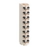 Morsettiera - 16 contatti - bianco - 1 pz