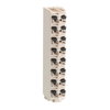 Morsettiera - 16 contatti - bianco - 1 pz