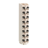 Morsettiera - 16 contatti - bianco - 1 pz
