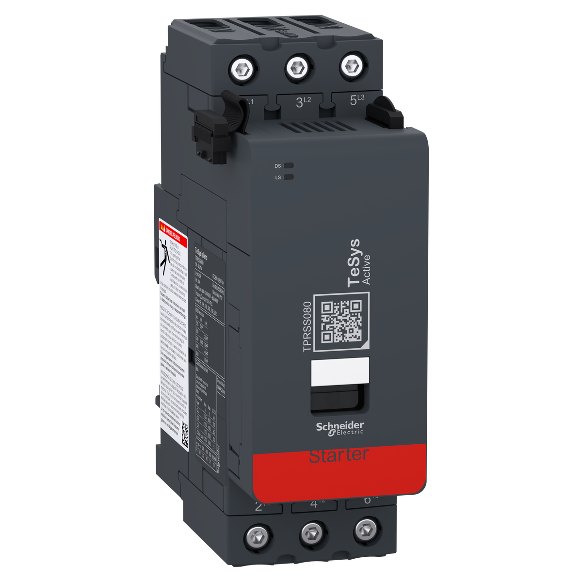 Starter SIL, TeSys island, 80 A, 37 kW, 50 hp