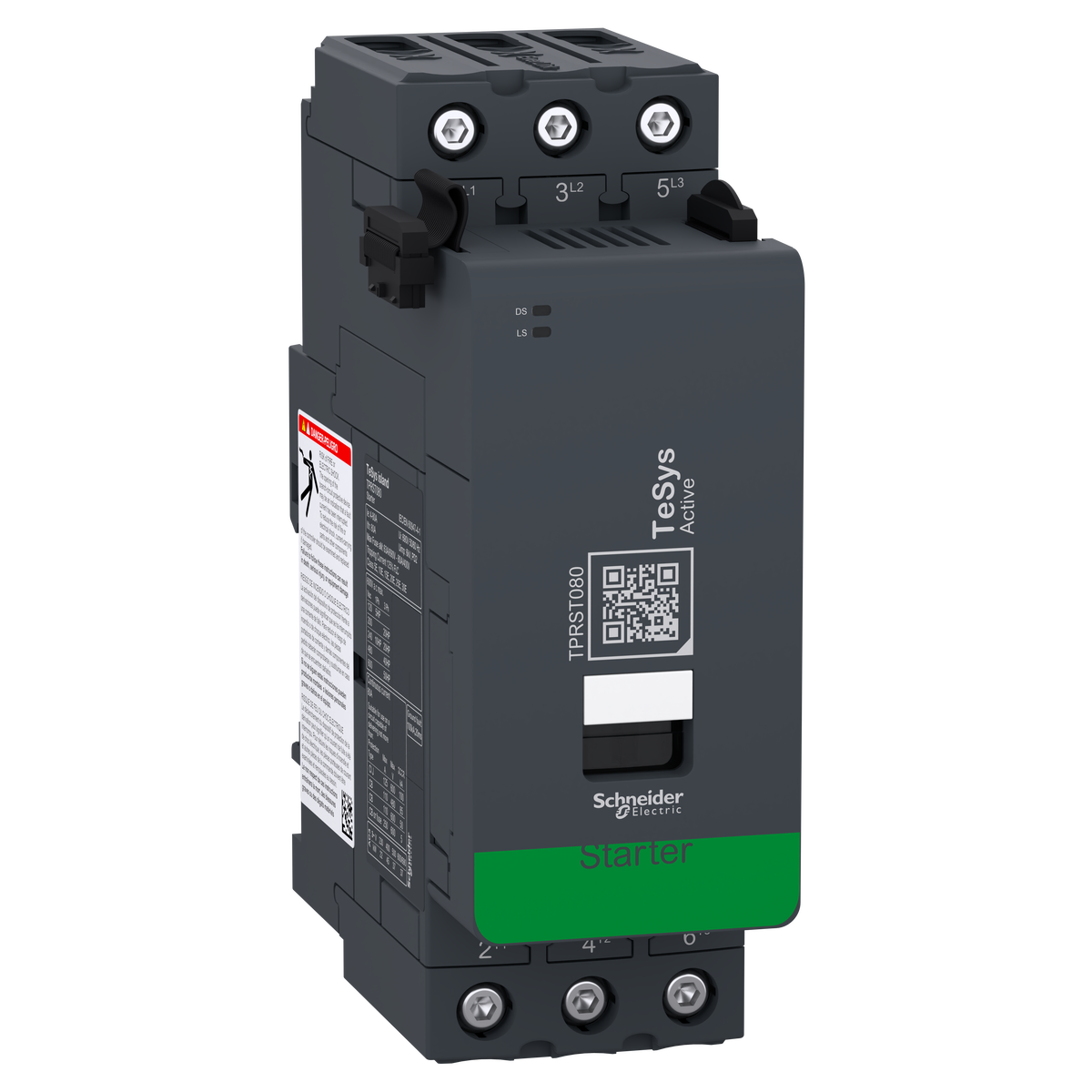 Starter, TeSys island, 80 A, 37 kW, 50 hp