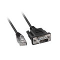 RS 232 serial link cable,  Serial Link Cable, RS 232 serial link cable, for data communication equipment, 3 m, 4 wires