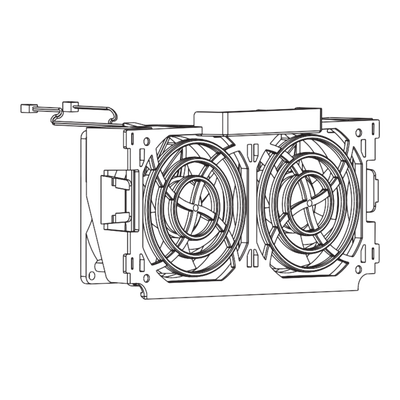 Componente di usura, sportello dell'armadio, ventola per variatore di velocità, Altivar 340, Altivar Process 600 900, da 7,5 a 22 kW