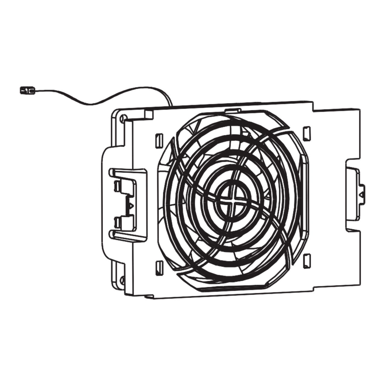 Ventola per Variatore di velocità Book - 11...15 kW 400V – Immagine 3 di 3