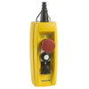 Pulsantiera pensile XAC-B - 2 pulsanti - 1 pulsante arresto di emergenza