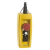 Pulsantiera pensile XAC-B - 2 pulsanti - 1 pulsante arresto di emergenza