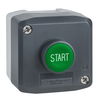 Pulsantiera XAL-D - funzione marcia o arresto - 1 NO "START"