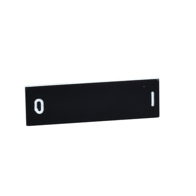 Etichetta rettangolare 8 x 27 mm per porta etichetta 30 x 40 mm-O-I - [prezzo per 100 pz]