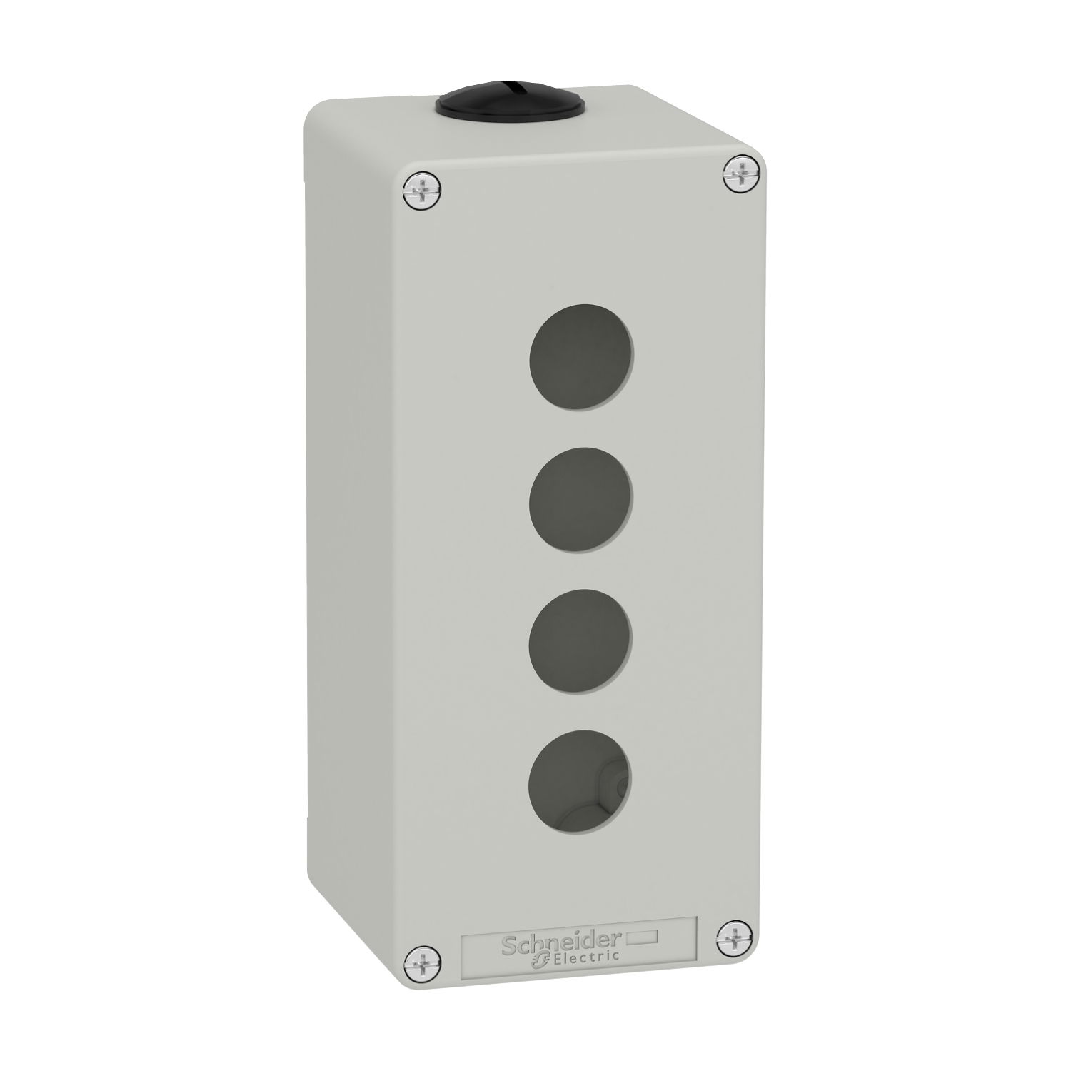 Pulsantiera in metallo grigia  M25 4 fori 22MM 80X175X77 UL CSA – Immagine 3 di 5
