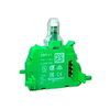 Elemento LED per contatti wireless ZBRT per verifica presa in carico comando.