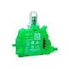 Elemento LED per contatti wireless ZBRT per verifica presa in carico comando.