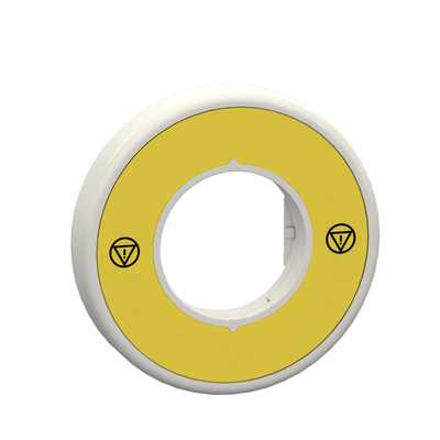 Etichetta luminosa 24V 2 colori bianco e rosso con logo