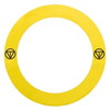Etichetta adesiva gialla senza testo e logo diam.90mm Harmony XB4, Harmony XB5 specifica per fungo emergenza luminoso