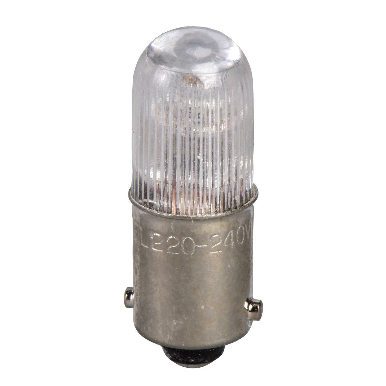 Lampadina verde al neon - BA 9s - 220..240 V