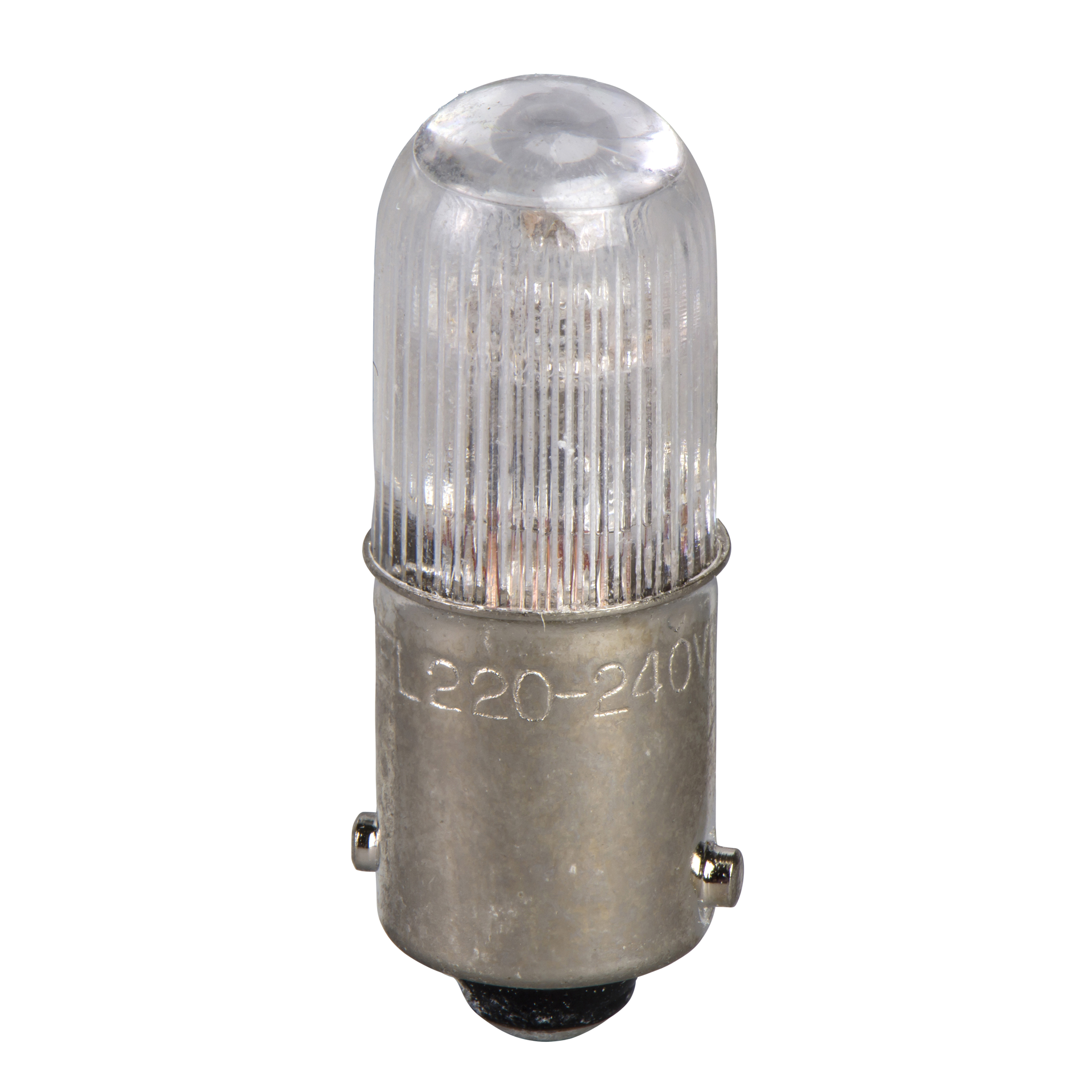 Lampadina verde al neon - BA 9s - 220..240 V