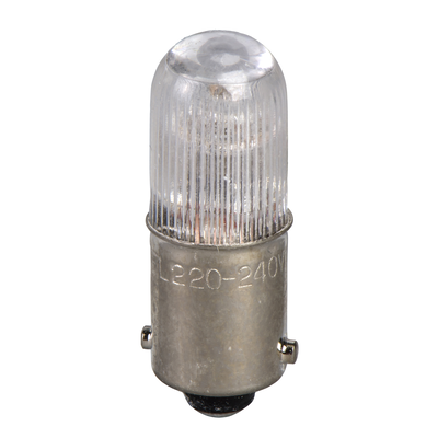 Lampadina verde al neon - BA 9s - 220..240 V