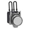 Pulsante di test lampada spia bianca 24V- Ø22