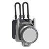 Pulsante di test lampada spia bianca 24V- Ø22